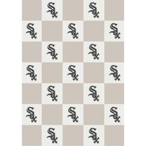 NEW Chicago White Sox Buttery Blanket Neutral Check Cozy Luxe Throw 50x70 MLB